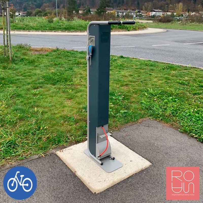 Estació de reparació de bicicletes